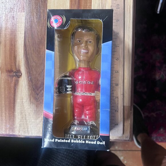 NASCAR - 2001 Bill Elliott Bobble Dobbles, Hand painted doll - Picture 1 of 6